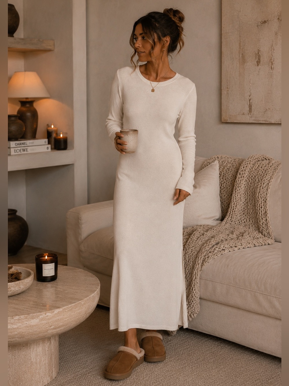 NWT zara knit maxi dress